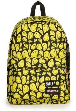 Eastpak Unisex OUT OF OFFICE Sac à Dos Smiley Stretch Yellow