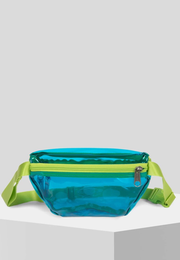 Eastpak Unisex TRANSPARENT/CONTEMPORARY Sac Banane Aqua Film 4 Eastpak Unisex TRANSPARENT/CONTEMPORARY Sac Banane Aqua Film – Image 2