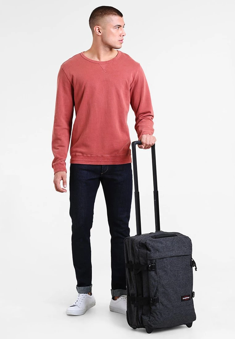 Eastpak TRANVERZ Valise à Roulettes Black Denim Unisex 3 Eastpak TRANVERZ Valise à Roulettes Black Denim Unisex