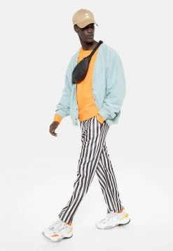 Eastpak Unisex SPRINGER/LEATHER Sac Banane Black Ink Leather