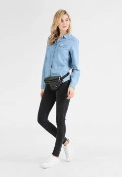 Eastpak Unisex SAWER CORE Sac Banane Black Denim